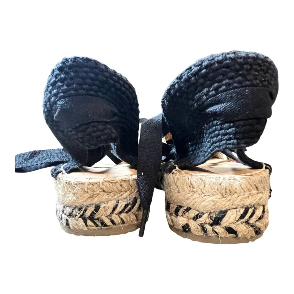 Free People Island Time Wrap Espadrilles Boho Crochet Handmade Spain EU 39 NIB